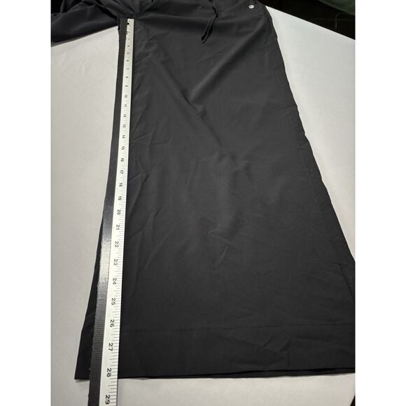 Willit Women's L Black Wide Leg Flowy Pants Athleisure Gorpcore Travel Active - Picture 6 of 7